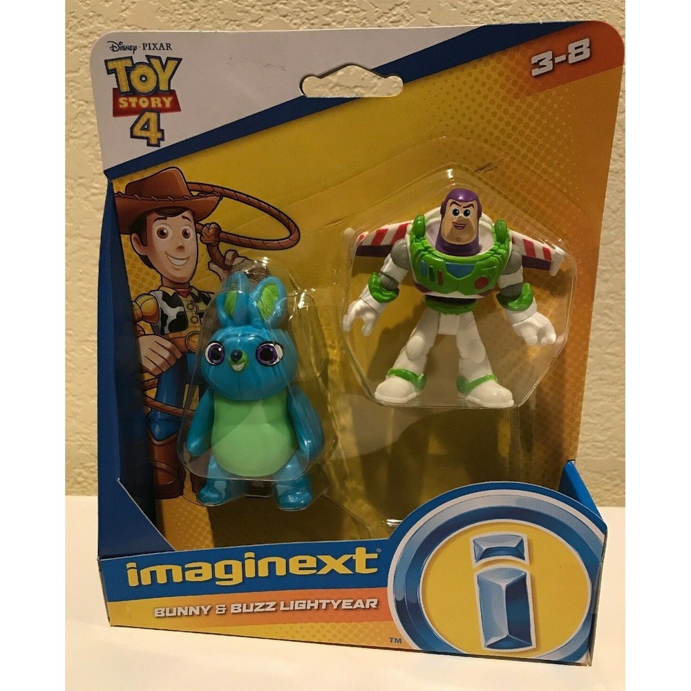 Imaginext Buzz Lightyear Bunny Disney Toy Story 4 Figure Fisher Price Brand New